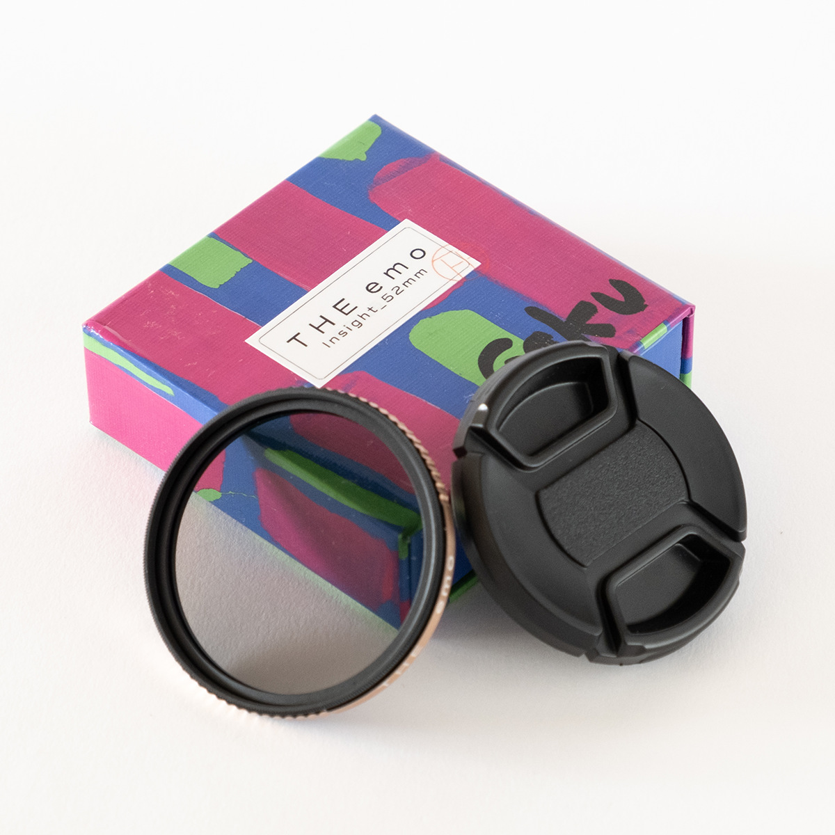 【24時間匿名発送】THE emo Insight 光の反射を抑えるスマホレンズ THE emo】スマホカメラ用CPLフィルター_Insight_52mm